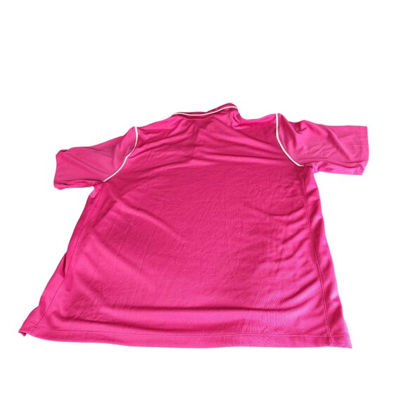 Nike Dri-Fit Polo Men Sz XL Pink BSN Sports Preppy Tennis Athleisure Sportswear‎ - Picture 2 of 9